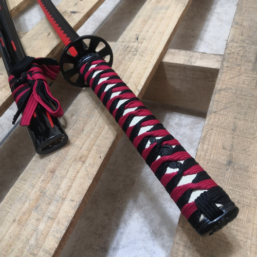 Katana Unique Espada Samurái Hoja Pintada Acero Inoxidable