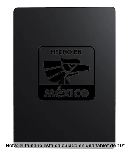 Calca Etiqueta Sticker 10 Cm. Hecho En México Modld0006