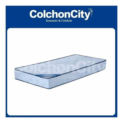 Sommier Y Colchon Alta Densidad 1 Plaza 0.80 X 1.90 Cityflex