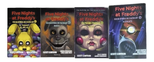 Colección Five Nights At Freddy's Fazbear 4 Libros