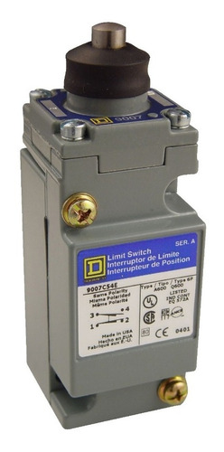 Limit Switch 600v 10amp Heavy Duty Nc-no Square D 9007c54e