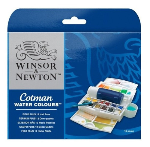 Tableta De Acuarela Winsor & Newton Cotman Field Plus, 13 Pc