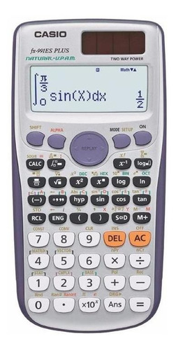 Imagen 1 de 4 de Calculadora Cientifica Casio Fx-991es Plus 417 Funciones