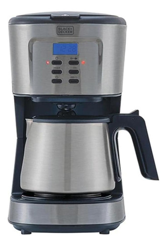 Cafeteira Inox Black Decker 30 Xicaras Gourmand Gris