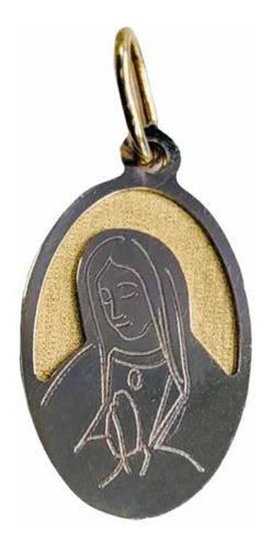Medalla De Virgen Guadalupe 2 Oros De 14 Kilates + Obsequio