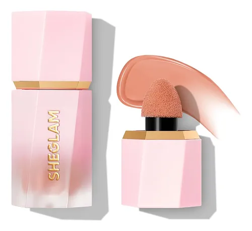 Rubor Líquido Sheglam Color Bloom Hush Hush Con Acabado Mate