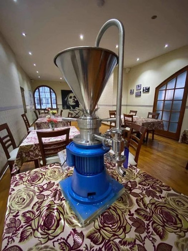 Molino Coloidal Importado 1500w Pasta De Cacao Y Mani Inox