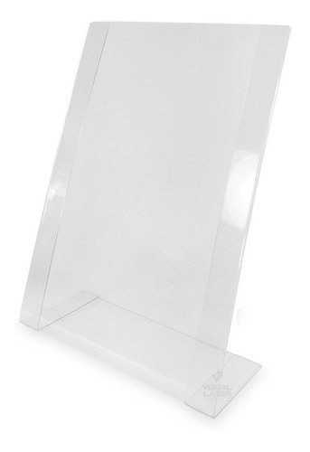 Imagem 2 de 2 de Display Porta Folha A4 Balcão Mesa Cardápio Petg Folder