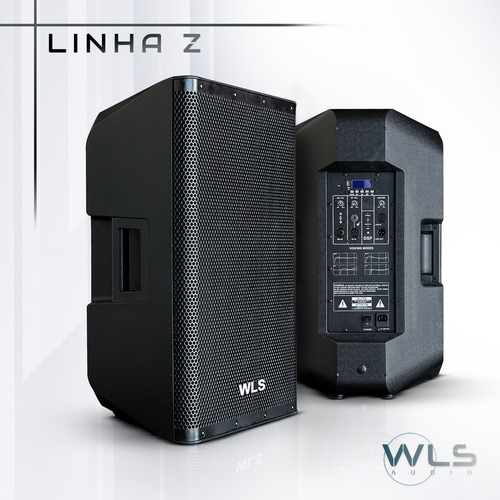 Caixa De Som Trapezoidal Ativa Wls C/ Dsp - Z12 - 500w (rms)