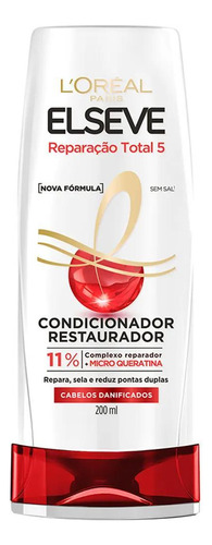 L'Oréal Paris Kit shampoo e condicionador loréal elseve reparação total 5