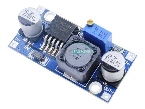 Imagen 8 de 10 de Convertidor De Voltaje Dc A Dc Lm2596 Dc-dc Hw-411 Arduino