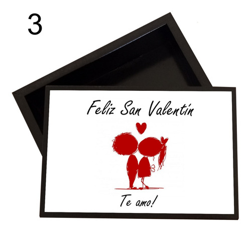 Regalo San Valentín - Día De Los Enamorados | Caja 16x11 Cm