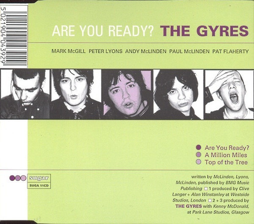 The Gyres - Are You Ready - Cd 