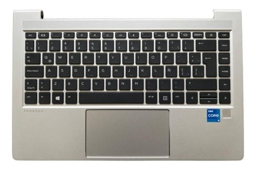 Teclado Hp Probook Con Tapa Mouse Gris 440 G8 Original