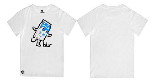 Polera Blanco Algodón Blur