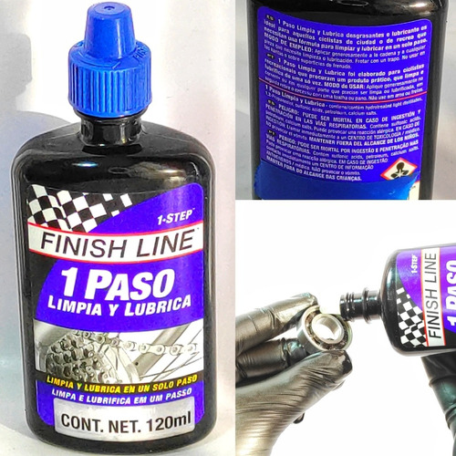 Aceite Lubricante Finish Line Bicicleta Cadena Transmisión A