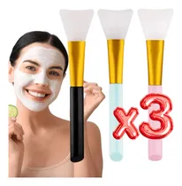 Comprar Kit 3 Pzs Brocha Aplicador Silicona Para Mascarillas Facial