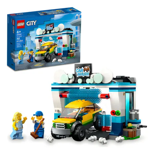 Kit Lego Lego City 60362 Autolavado (243 Piezas) Cantidad De Piezas 243