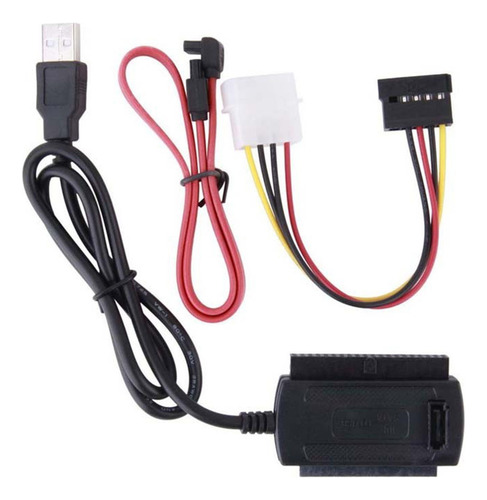 Adaptador De Unidade Sata/pata/ide Para Usb 2.0 Para Disco R