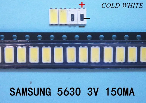 50 Leds 5630 3v 0.5w Samsung