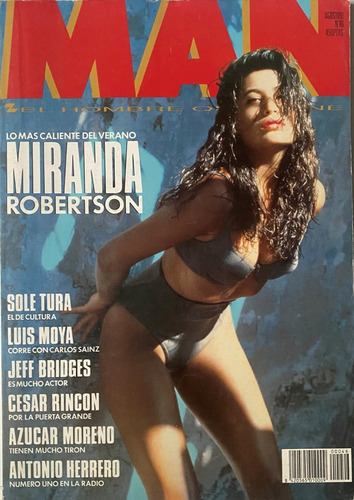 Revista Man, Nº 46 Reportajes Azúcar Moreno, Ago 1991, 3ce3
