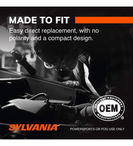 Bombillas Led Powersport Sylvania H11 6000 K Para Faros Dela