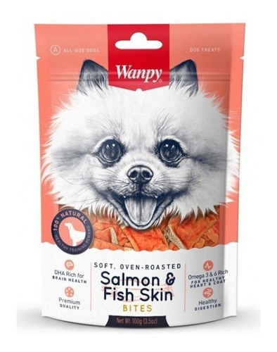 Wanpy Salmon Para Perros 100g