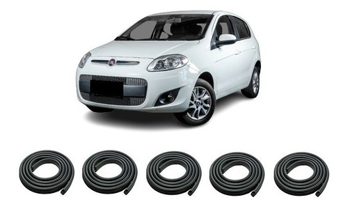 Fiat Palio 5p Attractive Burletes De Puertas + Baul (5 Pzs)