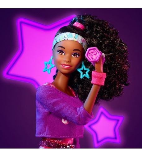 Barbie Retro 80s Workin' Out Doll Fashion Con Accesorios