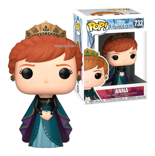 Funko Pop Anna Frozen 2 Original Disney Scarlet Kids