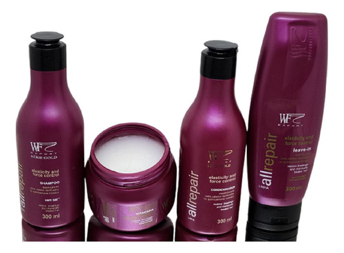Kit Tratamento Allrepair ( Sh Mas Cond Leav ) 300ml Wf