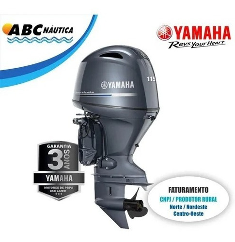 Imagem 15 de 17 de Motor De Popa Yamaha 115hp 4t Leia Anúncio