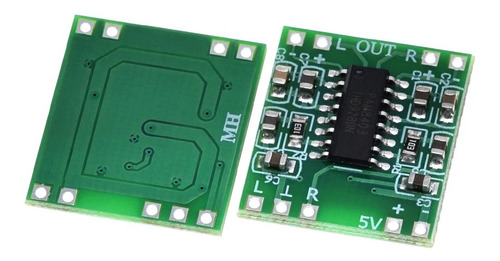 Imagen 2 de 4 de 10 Pam8403 (10 Piezas) Amplificador De Audio Clase D 2 X 3w