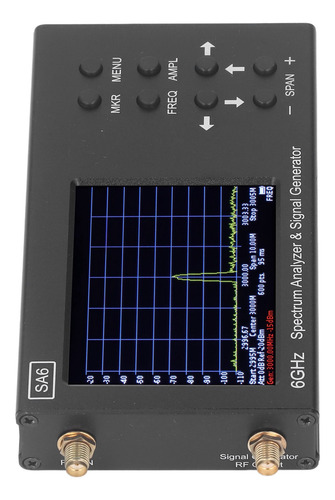 Analizador De Espectro Sa6 6g Portátil Wifi 35 A 6200 Mhz