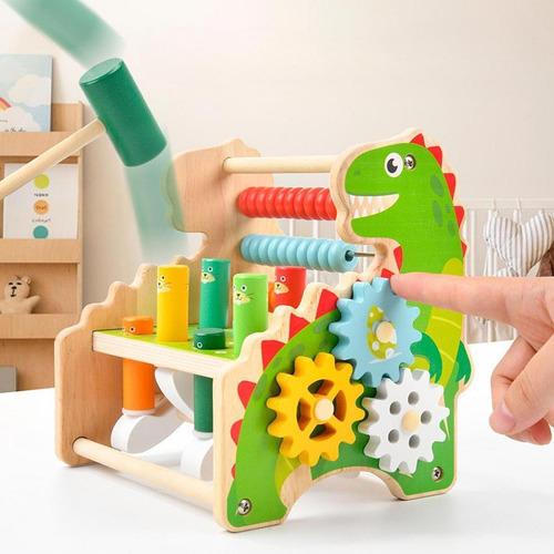 Juego De Golpear, Juguete De Desarrollo, Cuatro En Un Juego