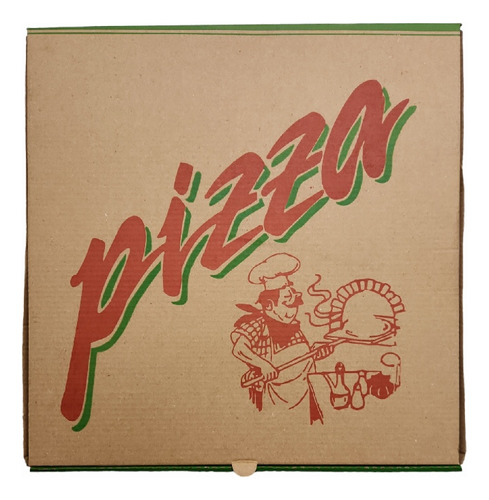 Caja Para Pizza De 34.5 X 34.5x 3.5