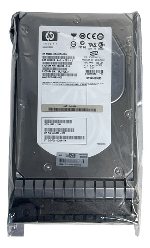 Hd Hp 400gb 10k 3,5 Fc 4gb 466277-001 5697-7189 Aj711a @ Cinza