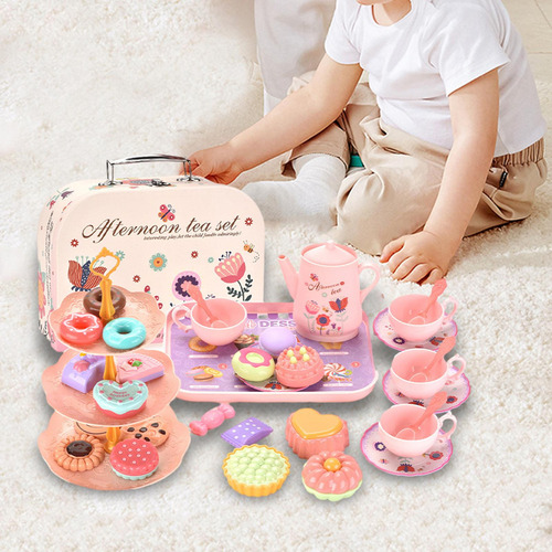 . Juego De Té Para Niñas Pequeñas Diy Princesa Niños