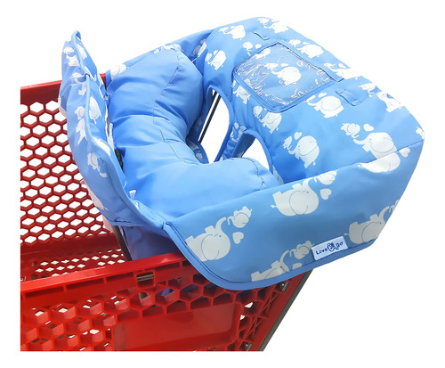 Almohada Suave 2 En 1 Para Carrito De Compras Y Funda Para P