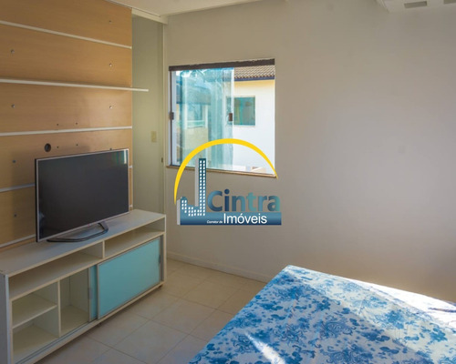 Vendo Casa Duplex Em Condomínio Fechado, 3/4 Com 1 Suíte, Mobiliada, Ótimo Acabamento, Com Piscina E Espaço Gourmet Com Churrasqueira, A 100 Metros Da Praia!!! - J1168 - 69374904