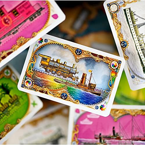 Juego De Mesa Ticket To Ride Rails & Sails | Juego De Estrat