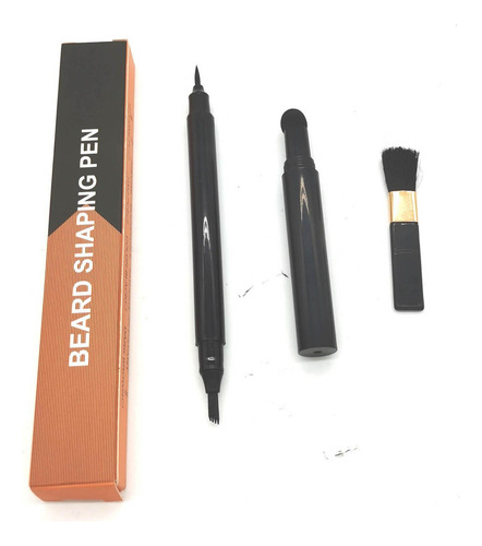 Nuevo Lápiz For Rellenar Barba, Forma Efectiva, Negro
