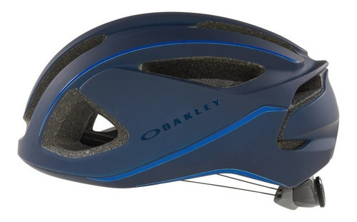 Oakley Casco Para Bici Ciclismo Aro3 Lite Color Navy/Primary Blue Stripe Talle S