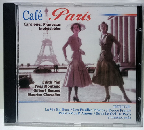 Cd Edith Piaf/ives Montand Y Otros (cafe Paris Vol 1)cerra 
