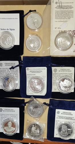 Monedas De Plata Conmemorativa Limitadas