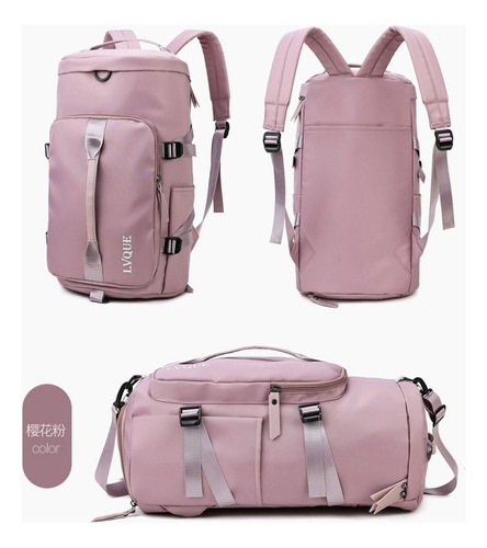 I Mochila Grande Portátil Multifuncional Separação Úmida