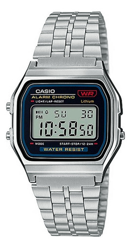 Relógio Casio Vintage A159wa-n1df Prateado