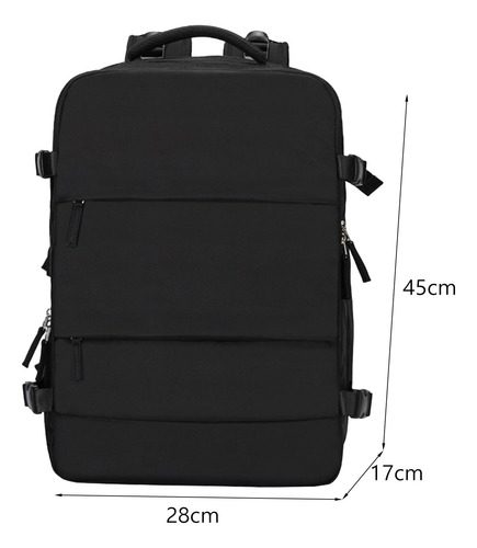Mochila, Mochila De Viaje, 30 L, Con Compartimento Húmedo,