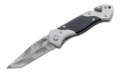 Navaja Magnum By Boker De Rescate Ry997 Color Gris Con Negro