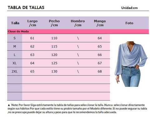 Top De Gasa De Manga Larga Y Cuello En V Holgado